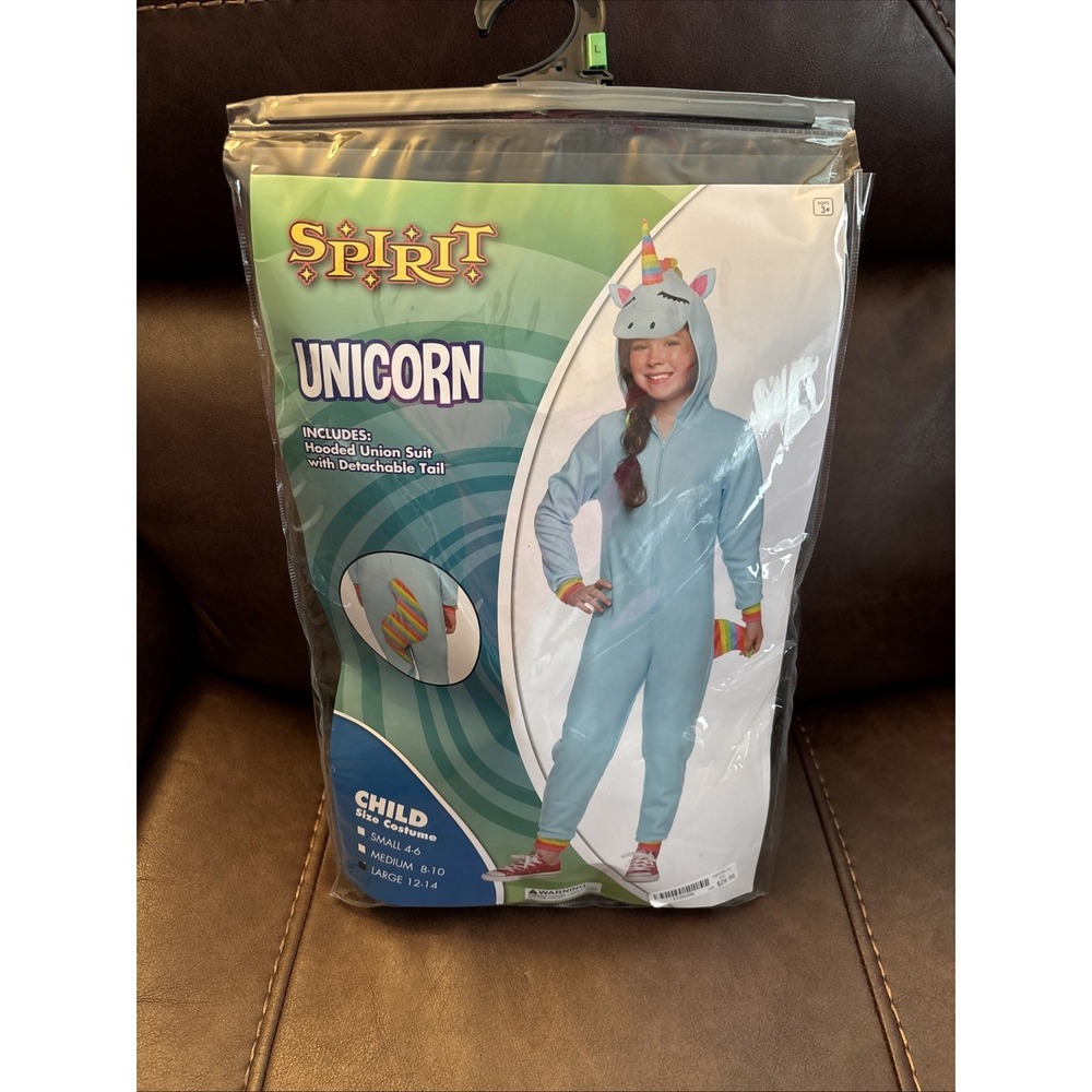 Spirit Halloween Unicorn Costume Kids Halloween - Worn ONCE!